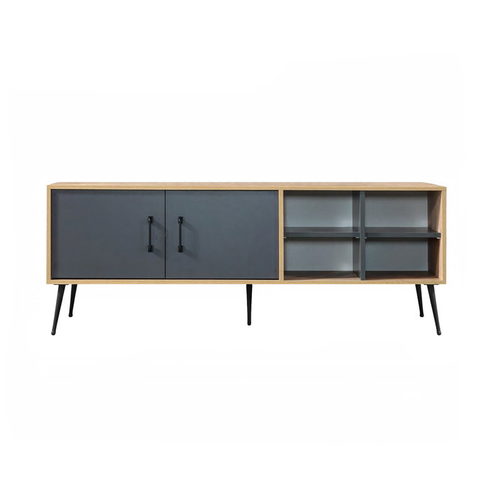 Hanah Home Şile 3609 Soporte para TV Roble Zafiro y Antracita Hanah Home Şile 3609 Soporte para TV Roble Zafiro y Antracita